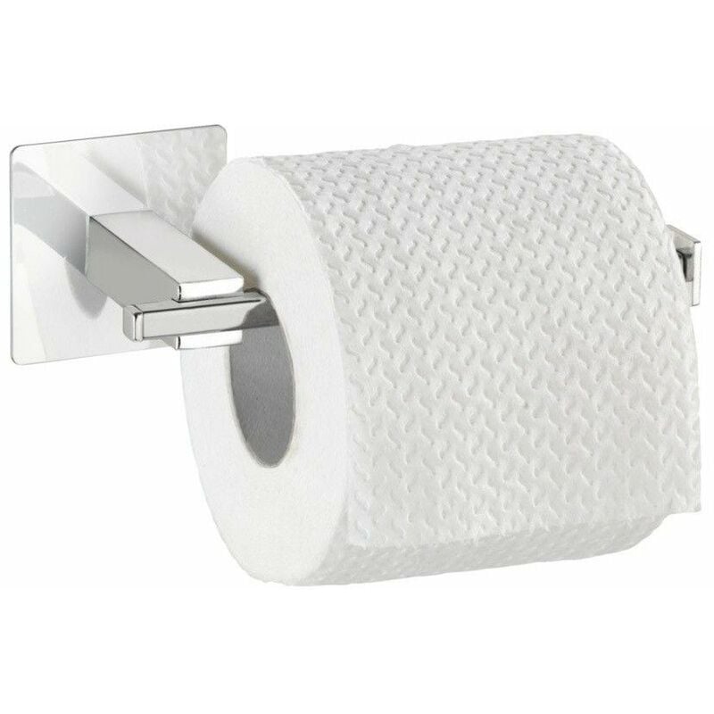 Wenko - Porte-papier toilette quadro, ouvert, Turbo-Loc