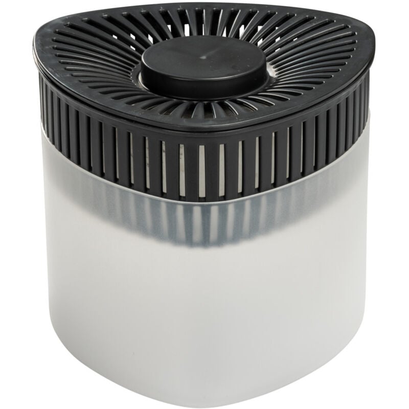 Wenko - Désumidificateur Prisma 2x500g gris jusqu'à 40 m³ absorbeur d'humidité design chimique anti humidité avec 2 blocs de 500g vanille pour