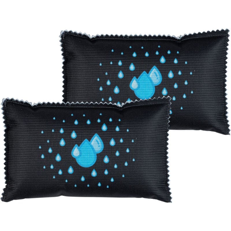 Wenko - Déshumidificateur voiture avec indicateur 400g Absorbeur d'humidité réutilisable,indication saturation, voitures caravanes, Anti