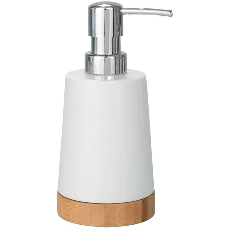 Wenko - 17678100 Porte Savon Liquide Bambou