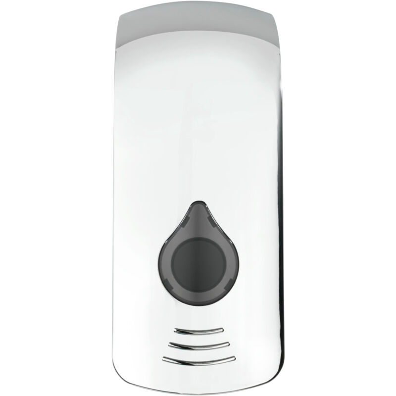 Distributeur savon liquide mural Ranera l, distributeur gel hydroalcoolique mural, sans perçage, Capacité 740 ml, Plastique, 10,5x24,5x10,5 cm,