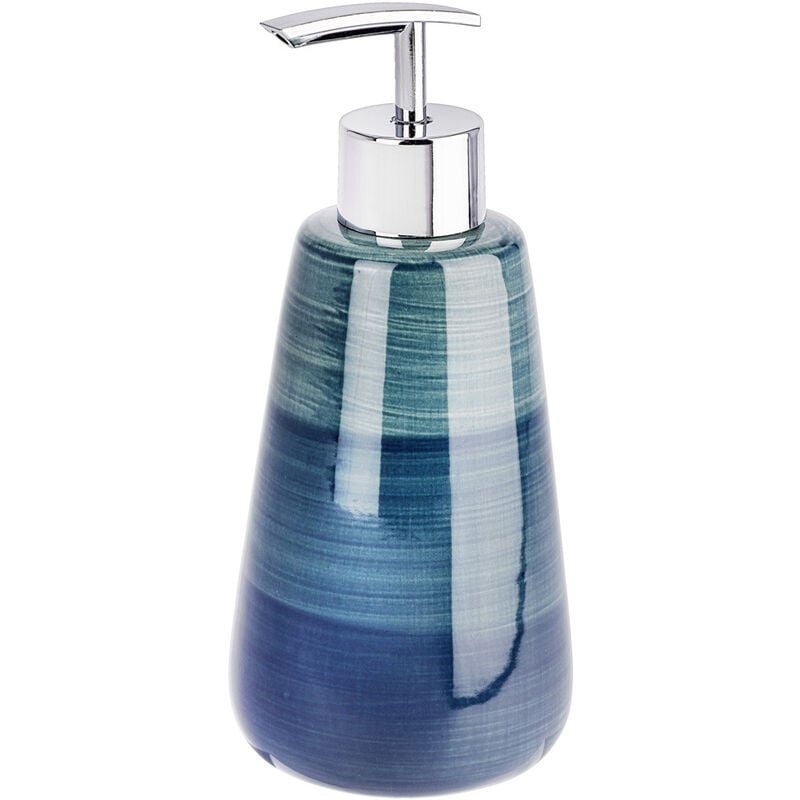 Wenko - Distributeur de savon liquide, gel poterie sand