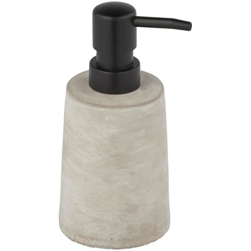 Wenko - Distributeur de savon liquide villena, béton, 150 ml