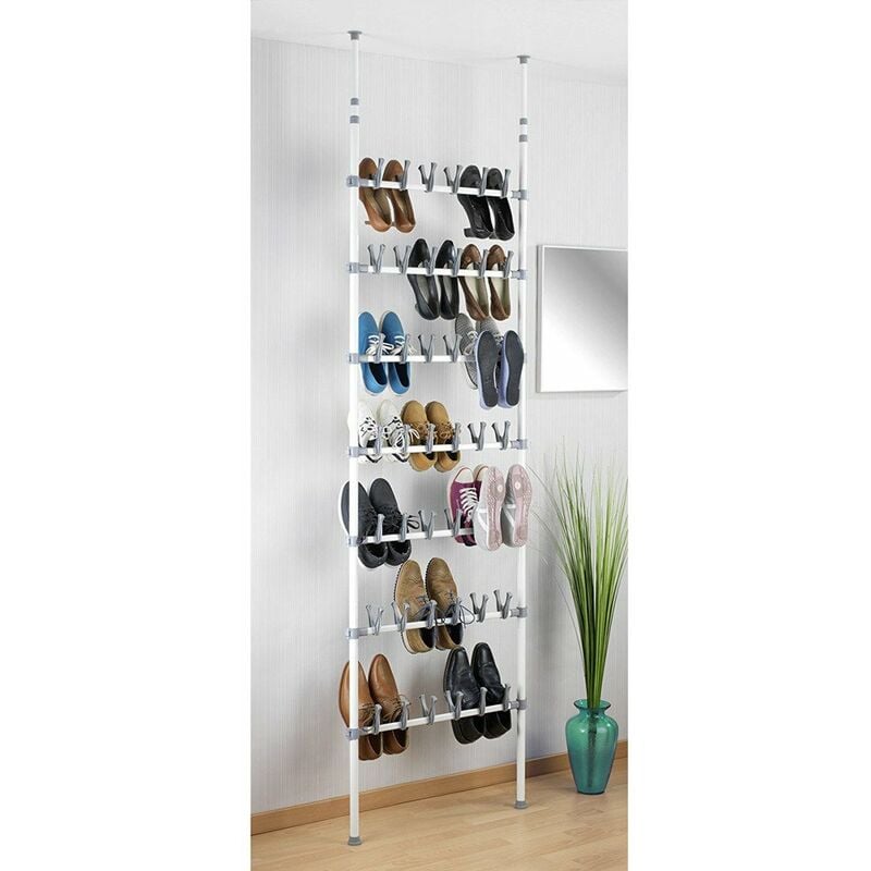 Wenko - Organisateur télescopique sur chaussures atlas - 42 paires de chaussures