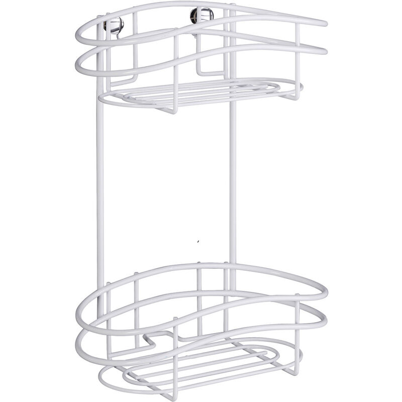 Tagère de salle de bain classic plus pour douche - 2 niveaux Wenko