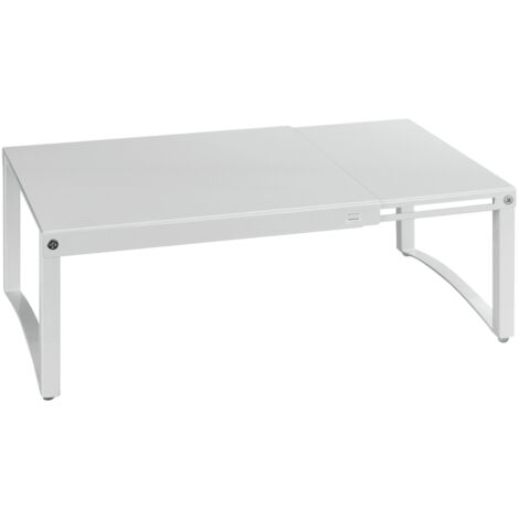 Wenko – Étagère à épice télescopique en métal – Largeur réglable 30-54 cm – Pieds antidérapants en silicone – Charge max 5 kg