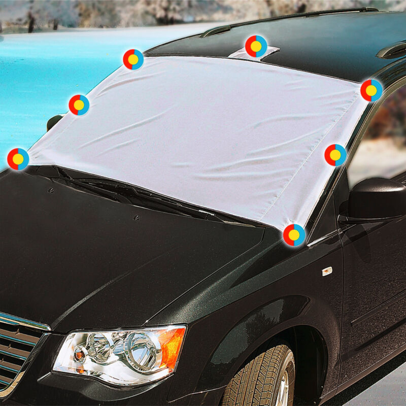 Protège pare-brise anti-givre