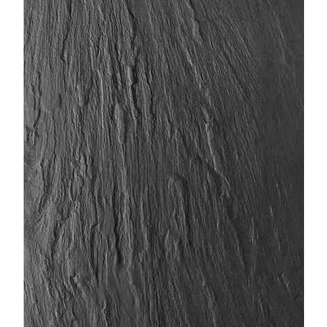 WENKO Glasrückwand Schiefer, 60 x 70 cm Küchenrückwand Herdwand Wanddekor Wandschutz