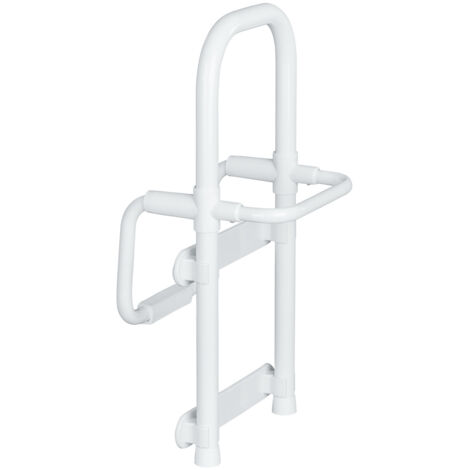 Wenko – Marchepied d'accès baignoire antidérapant 150 kg – Aluminium et polyamide – Dimensions 24,5x52,5x23cm – Installation rapide