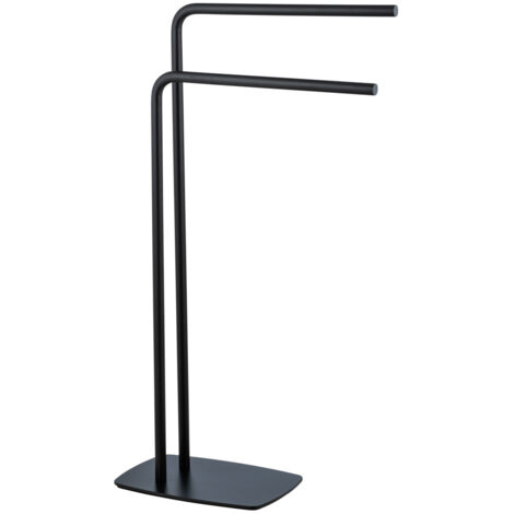 WENKO Metall  Handtuchständer Iria in Schwarz 48 x 81,5 x 20 cm
