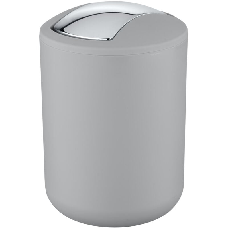 Wenko - Poubelle brasil white, blanc - 2 l