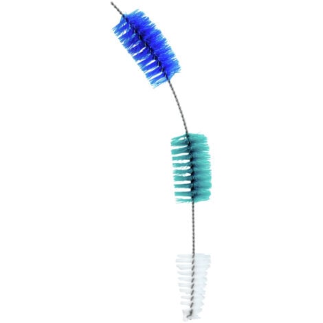 WENKO Nettoyeur 3 brosses pour tuyaux d´écoulement