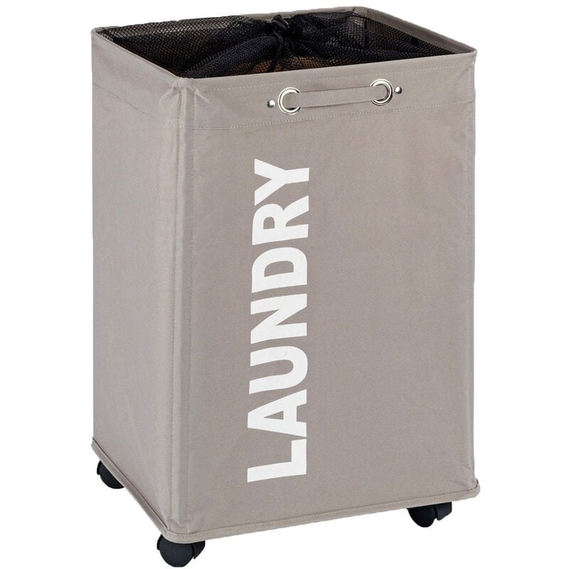 Quadro Panier à Linge Beige 79 L 40 x 33 x 8 cm