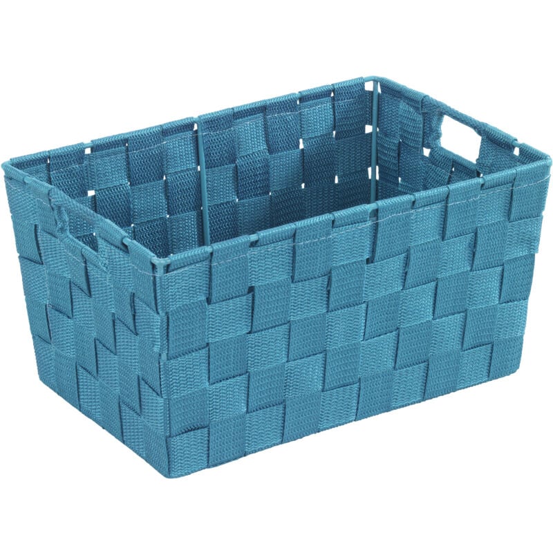 Panier salle de bain Adria, rangement salle de bain s, Polypropylène, 30x20x15 cm, turquoise - Wenko