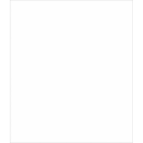 WENKO Pannello paraschizzi per cucina, in vetro temperato, 60x70 cm, bianco