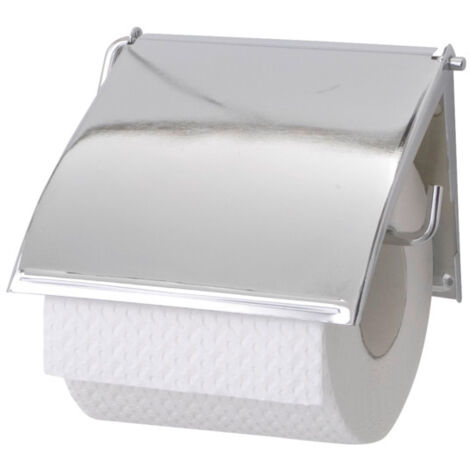 Wenko Papierrollenhalter Cover chrom Toilettenpapierhalter