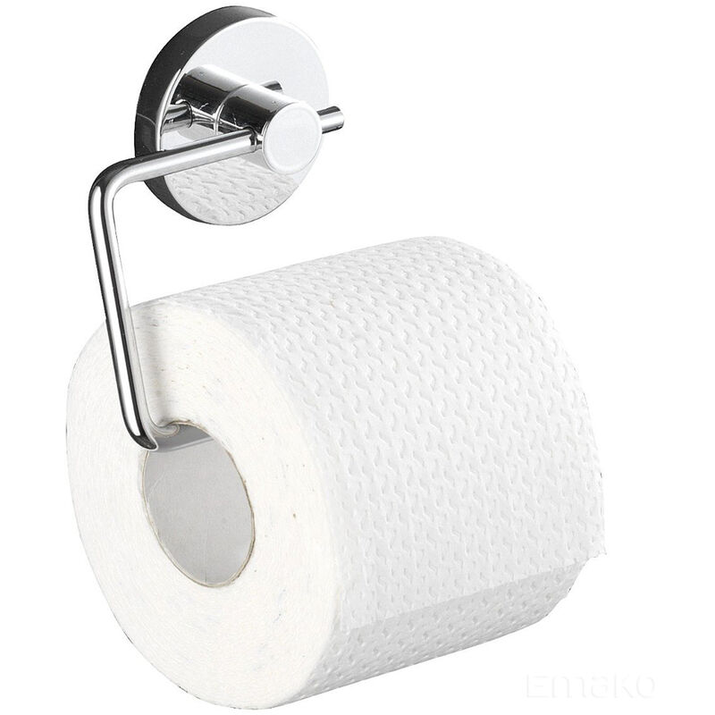 Porte-papier toilette MILAZZO, Vacuum-Loc - acier chromé, WENKO