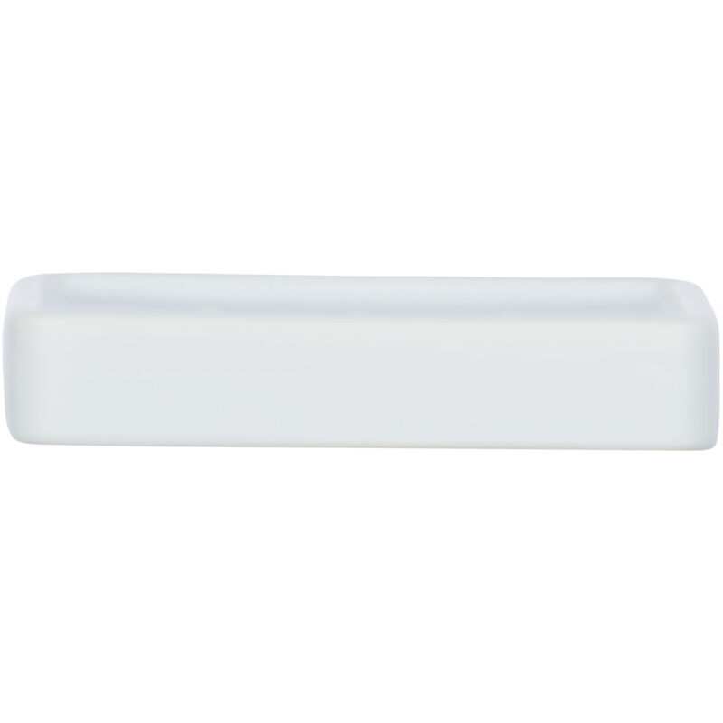 Porte-savon en céramique, support rectangulaire hexa à bords arrondis Wenko