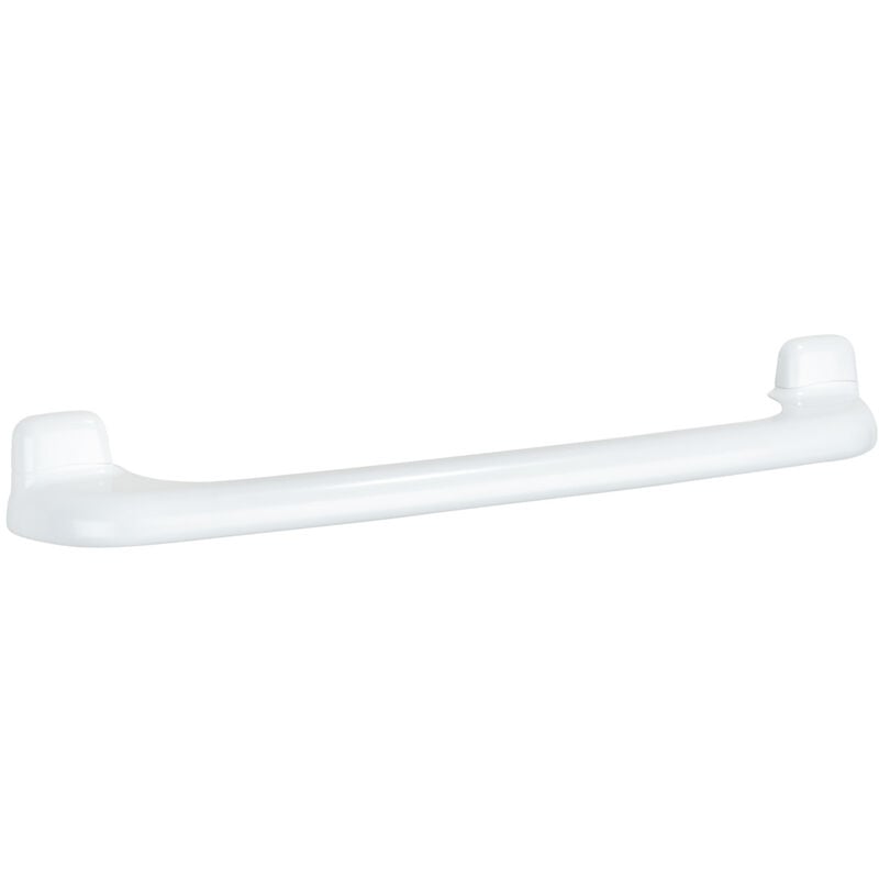 Porte Serviette salle de bain mural, Barre porte-serviettes Pure, plastique, 60x7x9 cm, blanc - Wenko