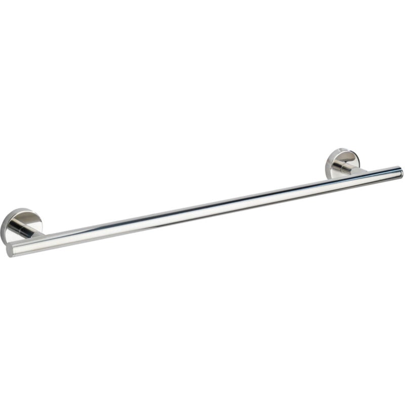Wenko - Porte Serviette salle de bain mural, Barre porte serviettes Uno Bosio Shine, Acier inox, 60x5,5x7 cm, brillant