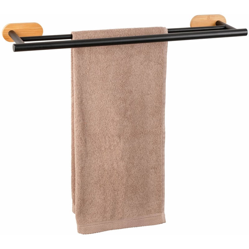 Porte-serviette double OREA SHINE, Turbo - Loc, Wenko