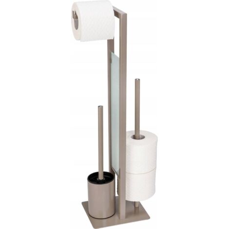 Wenko Rivalta soporte para cepillo de WC negro elegante y funcional