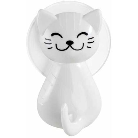 Wenko Saughaken Katze weiß Haken