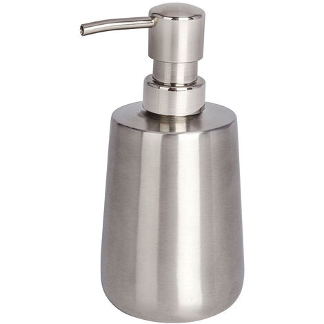 WENKO Seifenspender Solid Edelstahl rostfrei, 420 ml