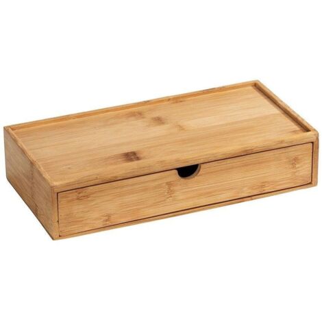Wenko serie TERRA organizer per bagno naturale 28x14x6