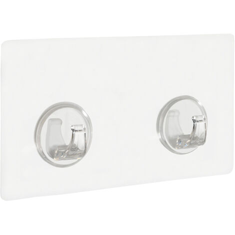 Hakenleiste Kleiderhaken Wandgarderobe Wandhaken Haken Selbstklebend Transparent