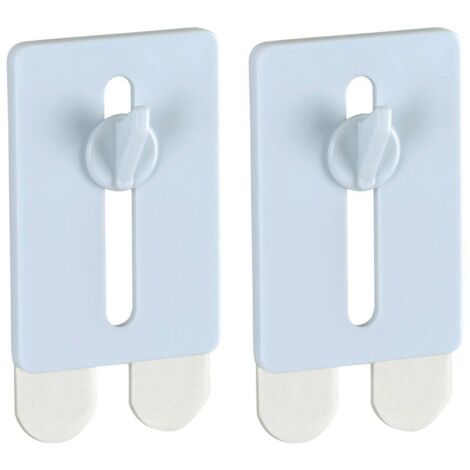 WENKO Strip-it® Selbstklebender Nagel 2er Set, selbstklebende Wandhaken