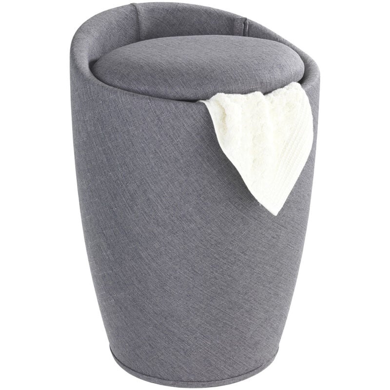 Wenko - Puffa candy - panier à linge, 2 en 1