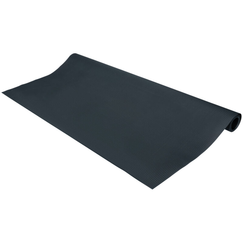 Tapis de barbecue noir, tapis de protection antidérapante pour barbecue, utilisation extérieure, étanche à l'eau, protège le sol de projections de