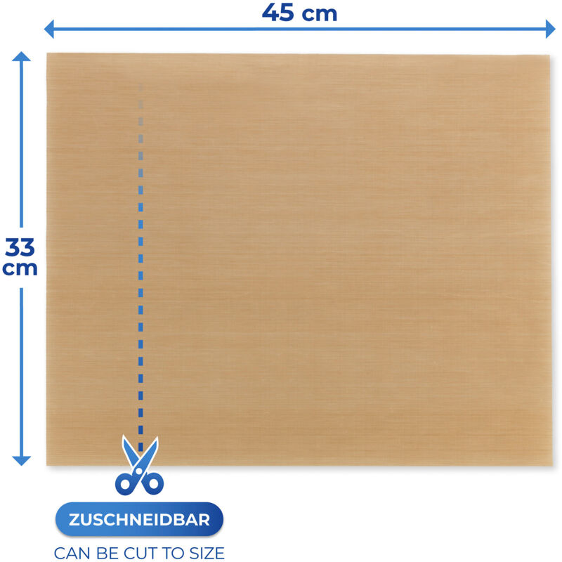 Wenko - Tapis de cuisson, feuilles de cuisson réutilisable, jusqu'à 260 degrés