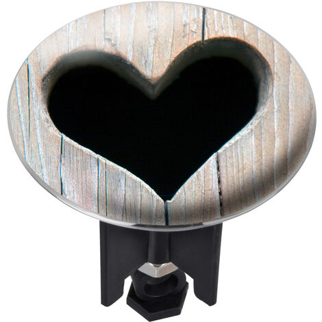 WENKO Tapón para desagüe Pluggy® XL Heart