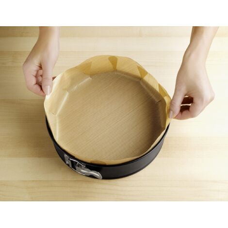 WENKO Teglia da Forno Antiaderente Rotonda - Rotondo, Termoplastica, 41 x 39 cm, Marrone