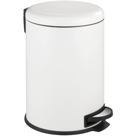 WENKO Treteimer Leman Easy Close Weiß, 20 Liter"-"14865145