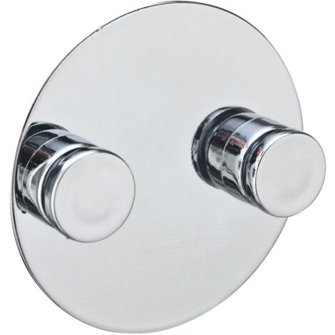 Wenko Turbo-Loc Adapter Duo Edelstahl, chrom Handtuchhaken