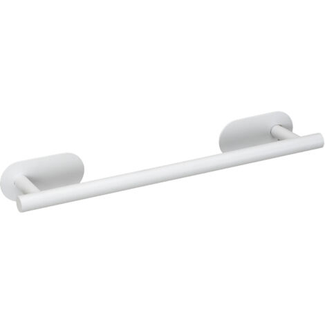 WENKO Turbo-Loc® Badetuchstange Uno Orea White matt, 40 cm