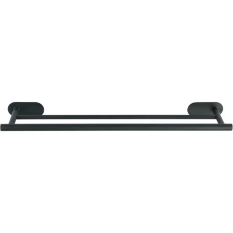 Wenko Turbo - Loc OREA porte-serviettes mural noir