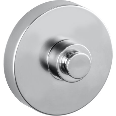 WENKO Vacuum-Loc® Adapter Premium/Classic/Style, Befestigen ohne bohren, Silber glänzend, Kunststoff chrom