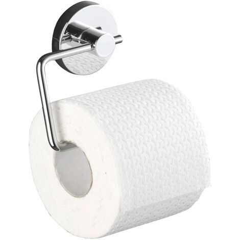 Wenko Vacuum-Loc WC-Rollenhalter Milazzo chrom Toilettenpapierhalter
