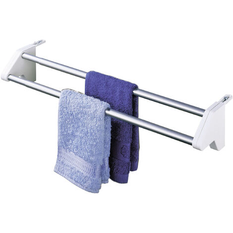 WENKO wäsche trocknen handtuch halter halterung ständer badewanne klein