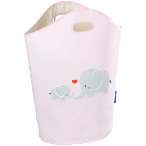 Wenko Wäschesammler Kids Elli 24 l, rosa Wäschesammler