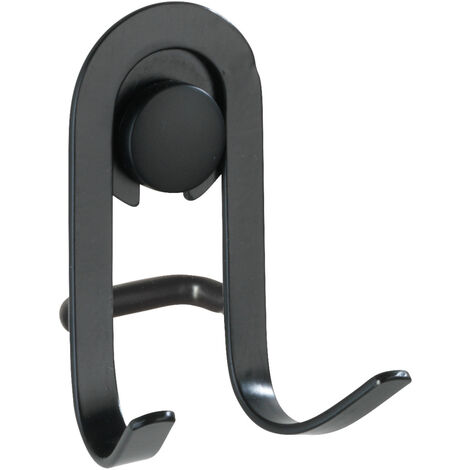Wandhaken Kleiderhaken Garderobenhaken Garderobe Handtuchhalter Bad Plus schwarz
