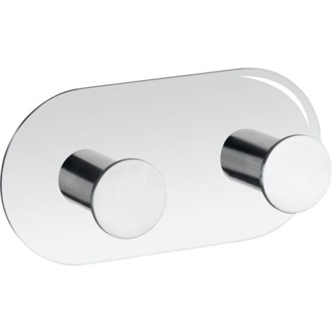 Wenko Wandhaken Cona Duo chrom Selbstklebend