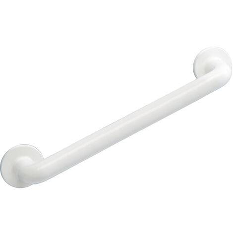 WENKO Wandhaltegriff Secura Weiß 43 cm Duschgriff Wandgriff Wandstütze Stützgriff