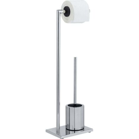 Wenko WC Bürstengarnitur Donori chrom WC Bürstengarnitur