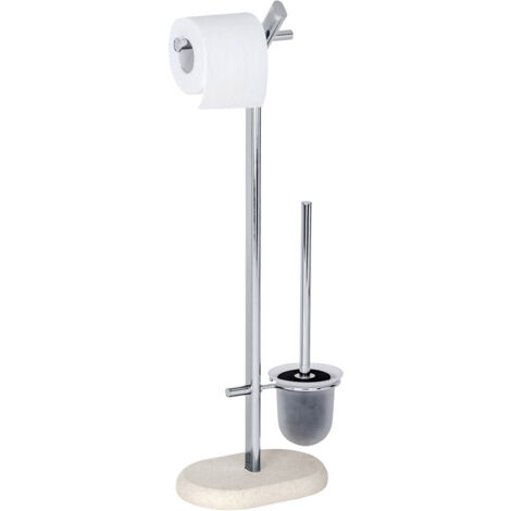 Wenko WC-Bürstengarnitur Puro beige WC-Garnitur