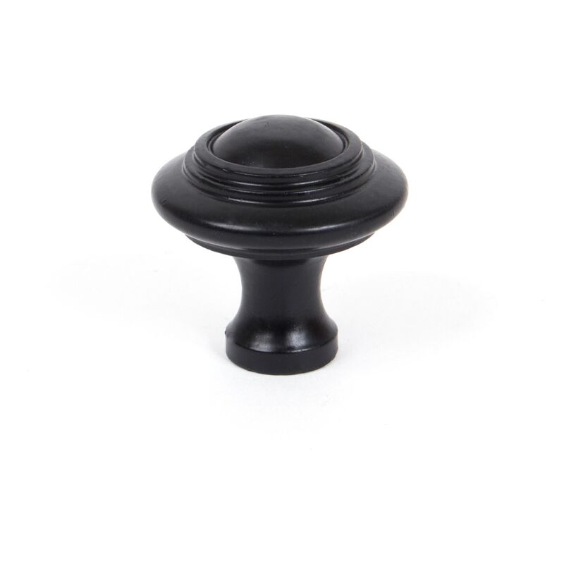 From The Anvil - Black Cabinet Knob - Large